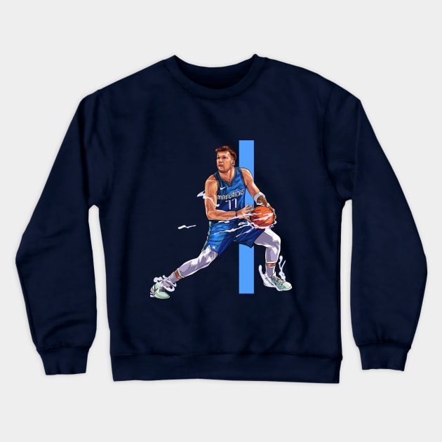 Luka Doncic Magic Crewneck Sweatshirt by Carlart1 🎨